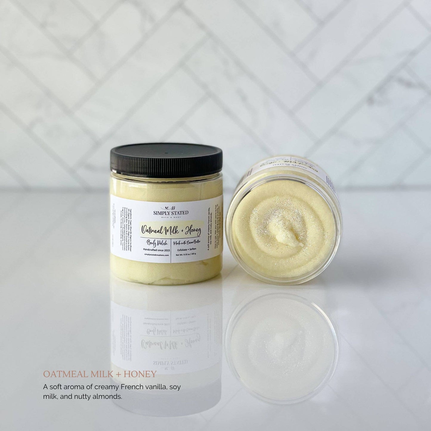 Signature Line Body Polish – Classic Label: Mango + Coconut Milk