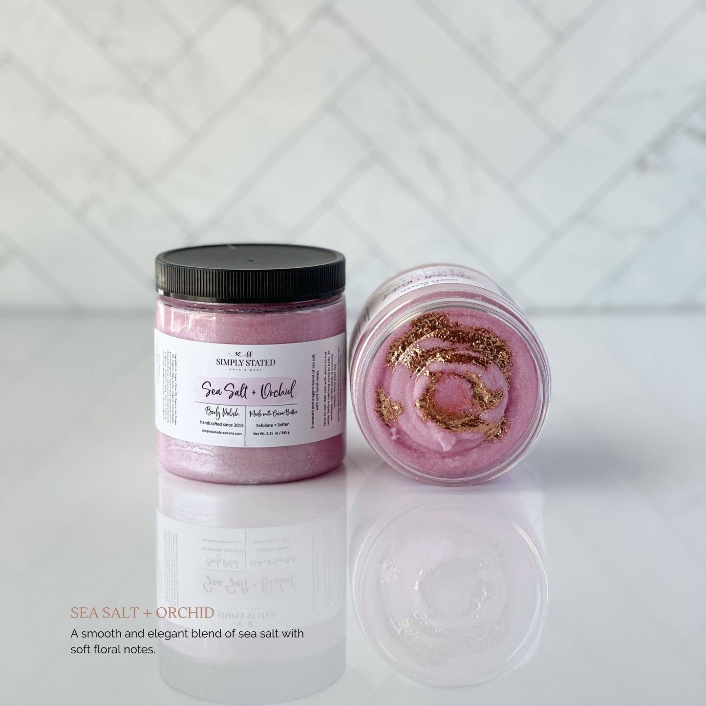 Signature Line Body Polish – Classic Label: Mango + Coconut Milk