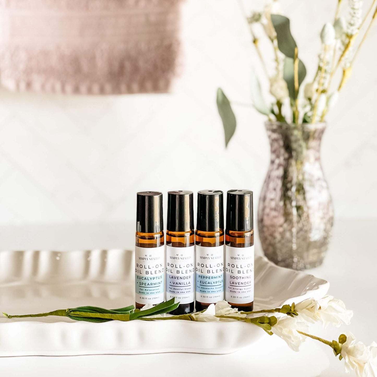 Aromatherapy Rollers-Relaxation & Stress Relief: Soothing Lavender