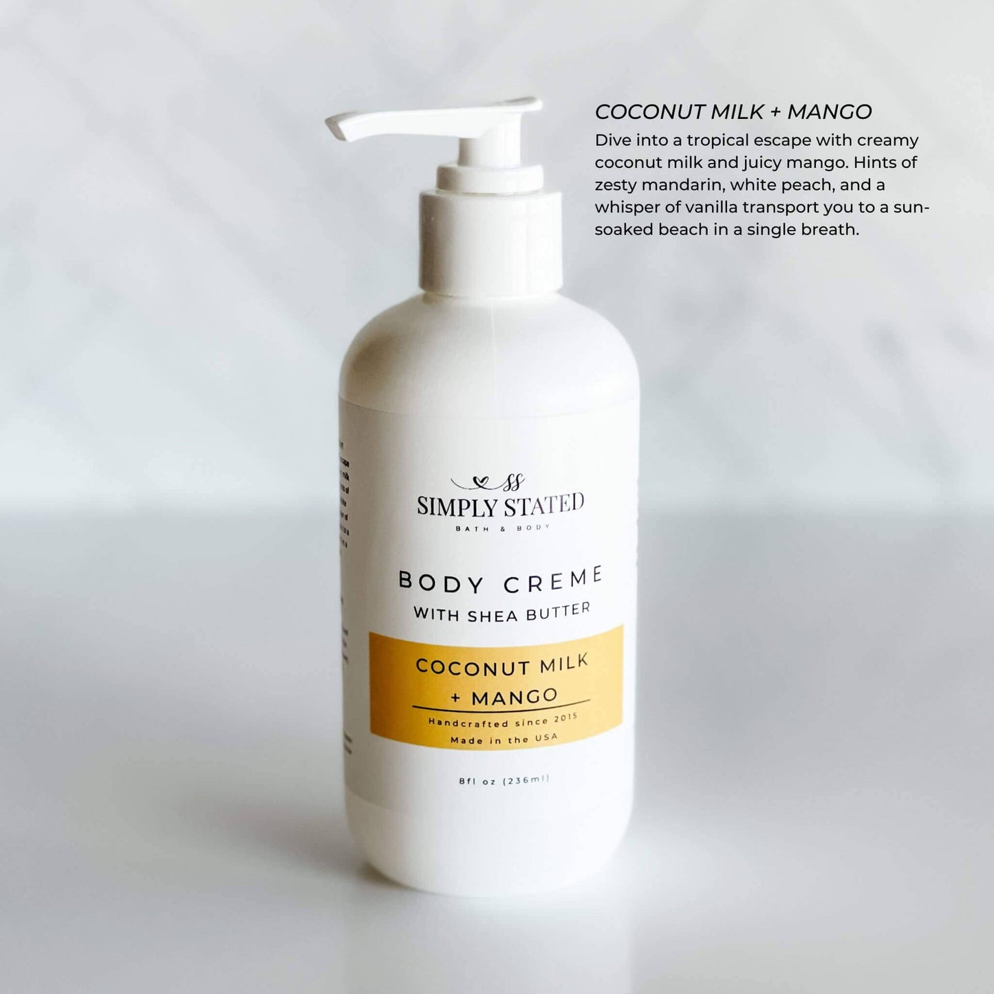 Signature Body Creme-Nourishing Lotion Moisturizer: Oatmeal Milk + Honey / 4 oz Squeeze Bottle