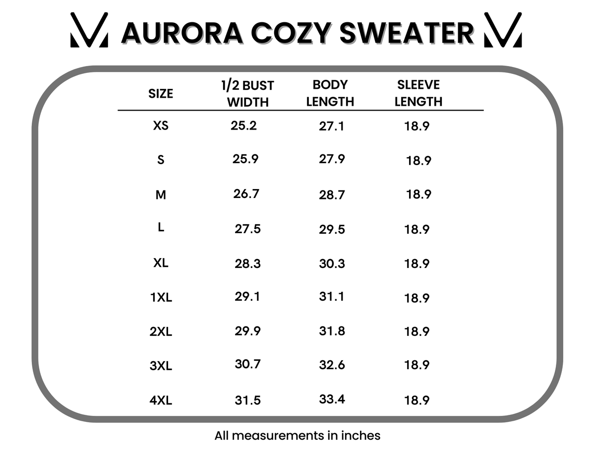 IN STOCK Aurora Cozy Sweater - Rose Gold: Small