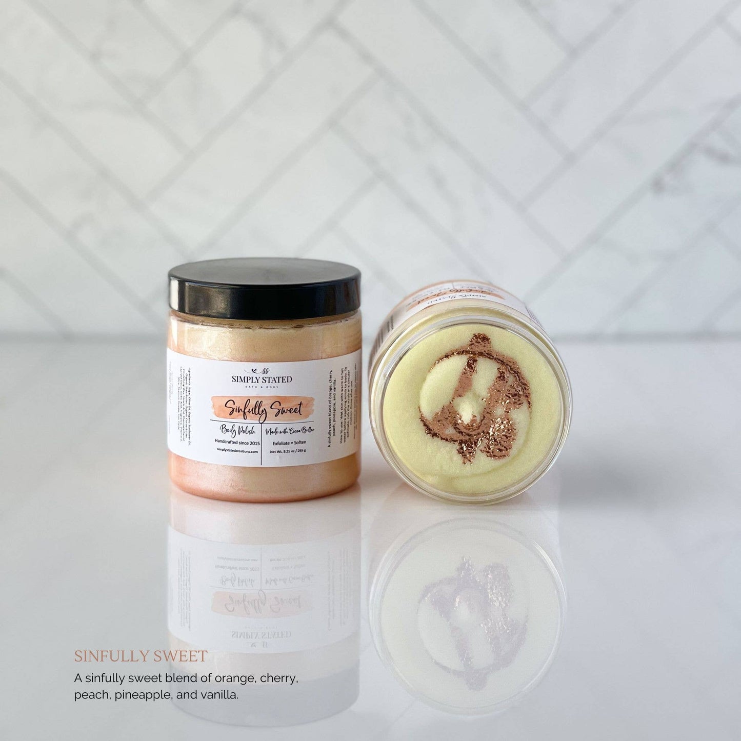 Signature Line Body Polish – Classic Label: Mango + Coconut Milk
