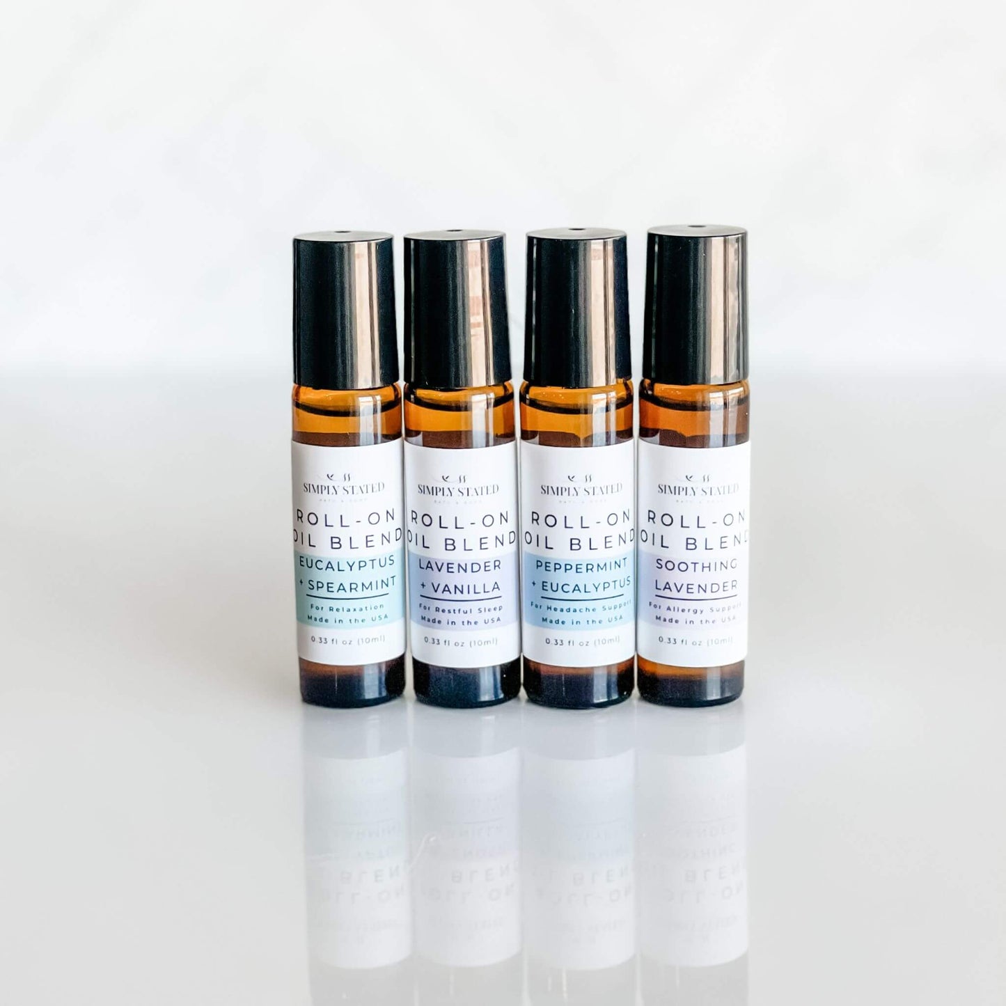 Aromatherapy Rollers-Relaxation & Stress Relief: Soothing Lavender