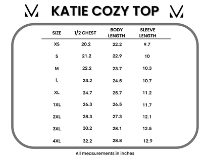 IN STOCK Katie Cozy Top - Olive: Small
