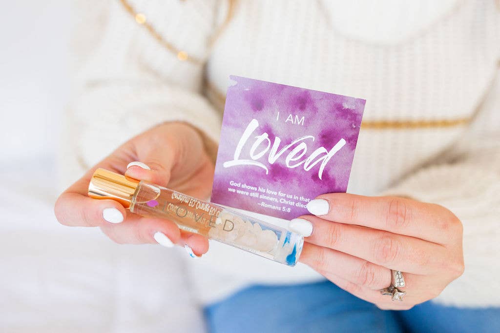 LOVED – Rose Quartz Crystal Roller