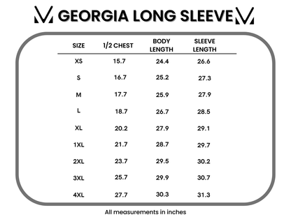 IN STOCK Georgia Long Sleeve Top - Brown: Small