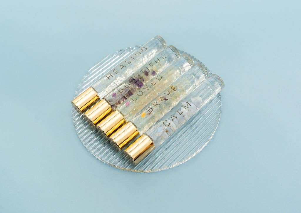 HEALING – Clear Quartz Roller | Soothing Aromatherapy