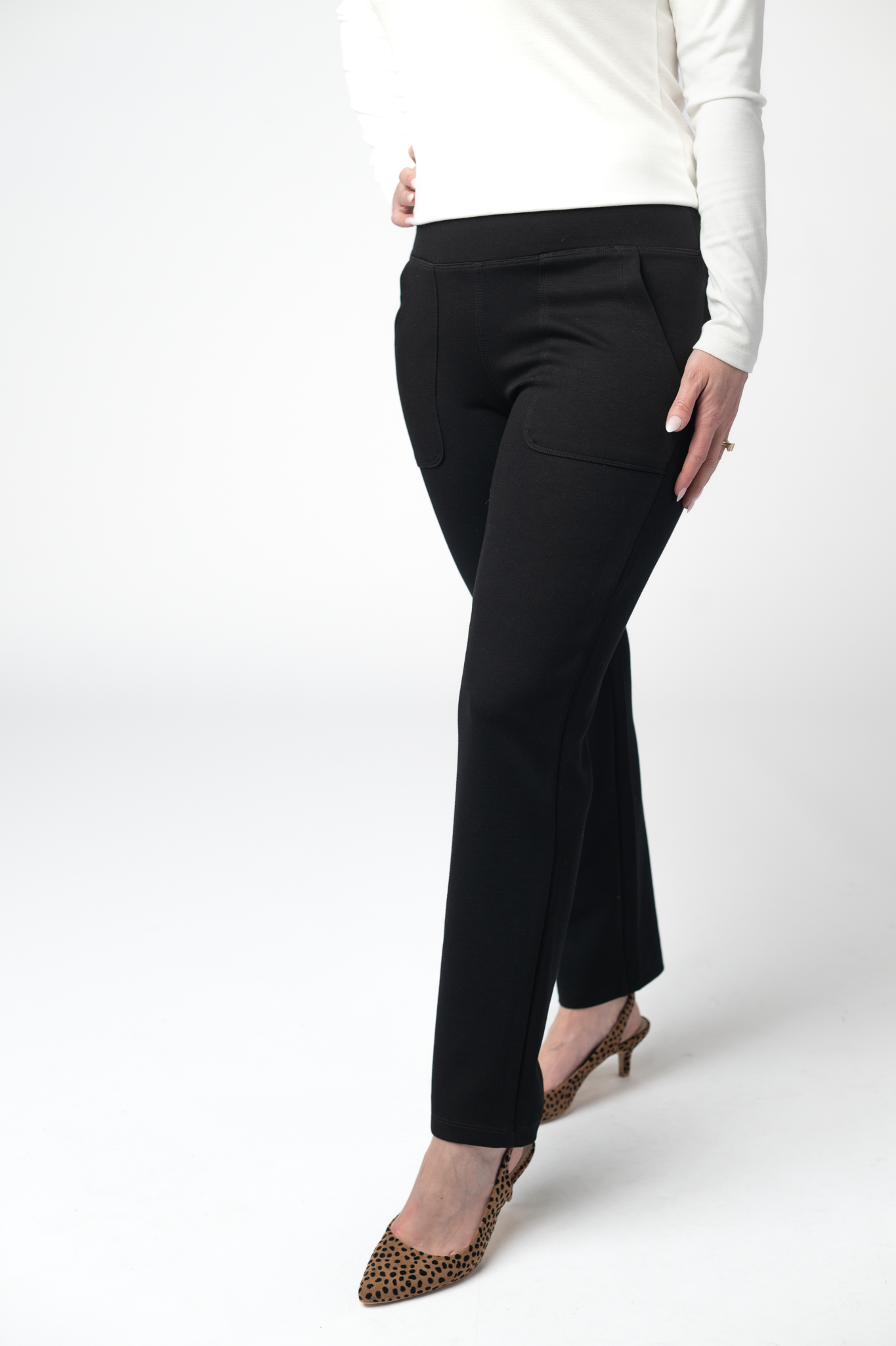 IN STOCK Luxe Ankle Bottoms- Black: Small