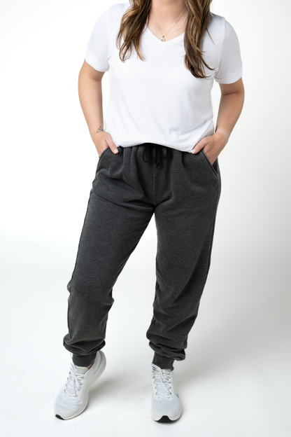 IN STOCK Vintage Wash Joggers - Black: Small