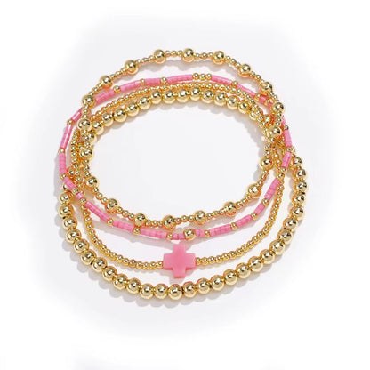 Stackable Cross Bracelet Sets RTS