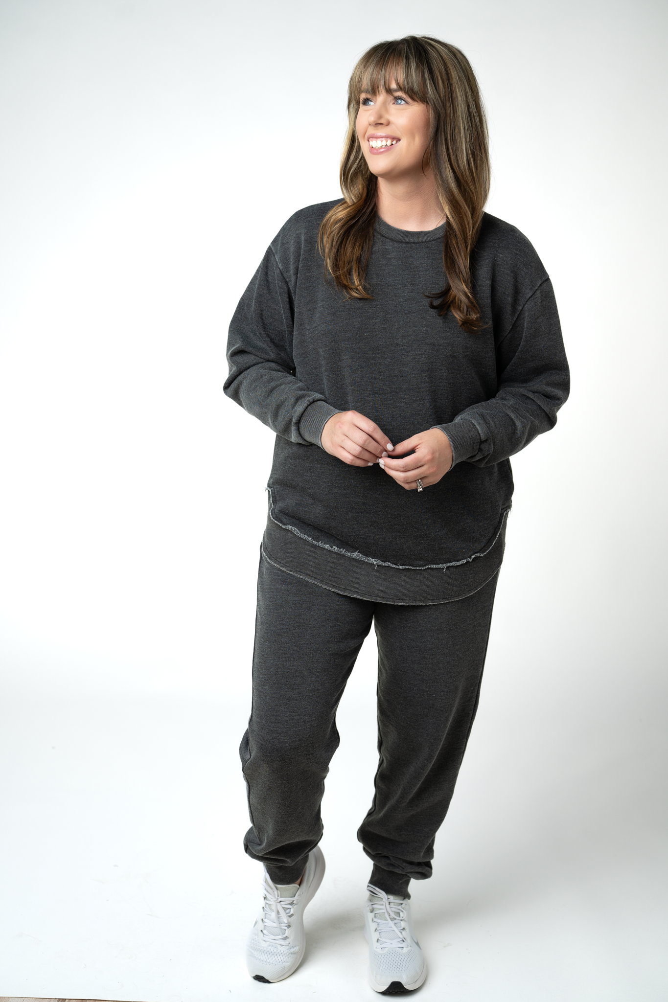 IN STOCK Vintage Wash Joggers - Black: Small
