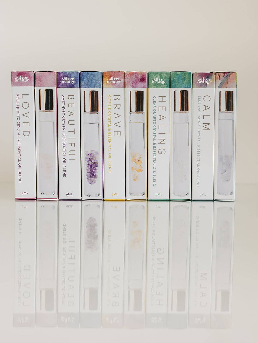 HEALING – Clear Quartz Roller | Soothing Aromatherapy