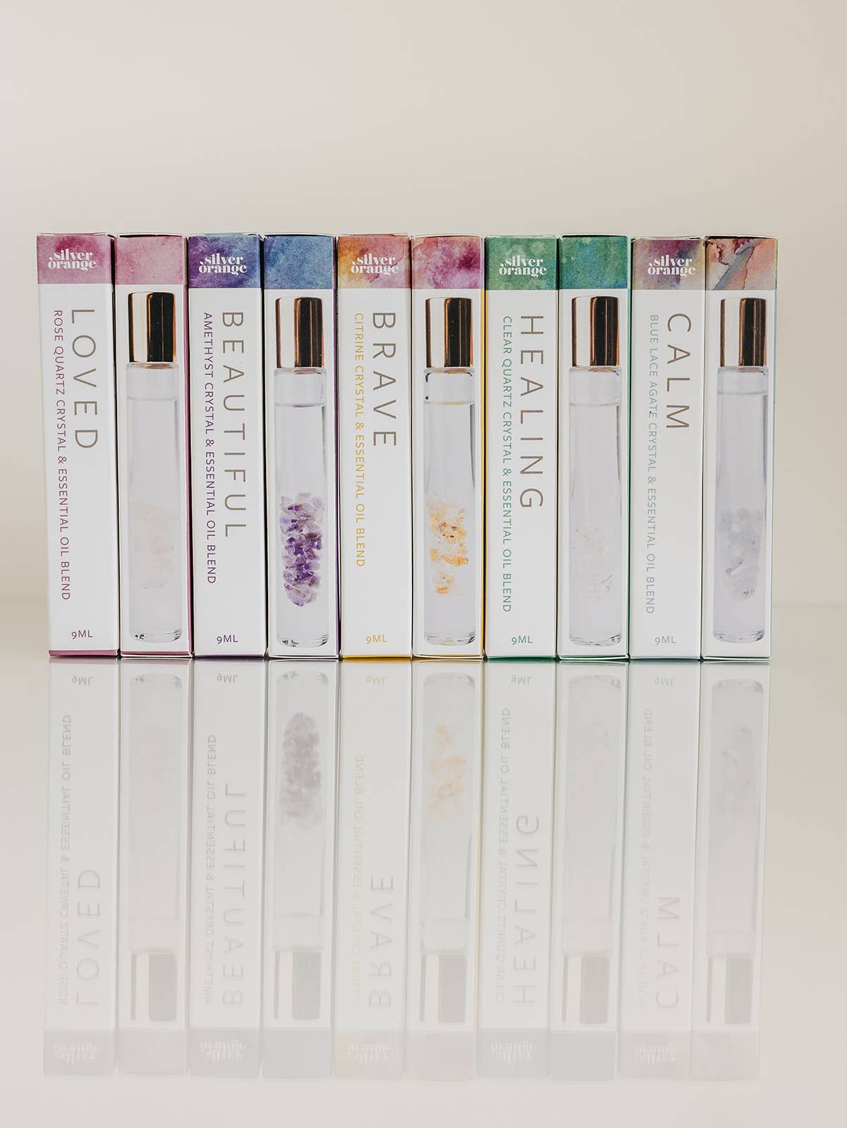 HEALING – Clear Quartz Roller | Soothing Aromatherapy