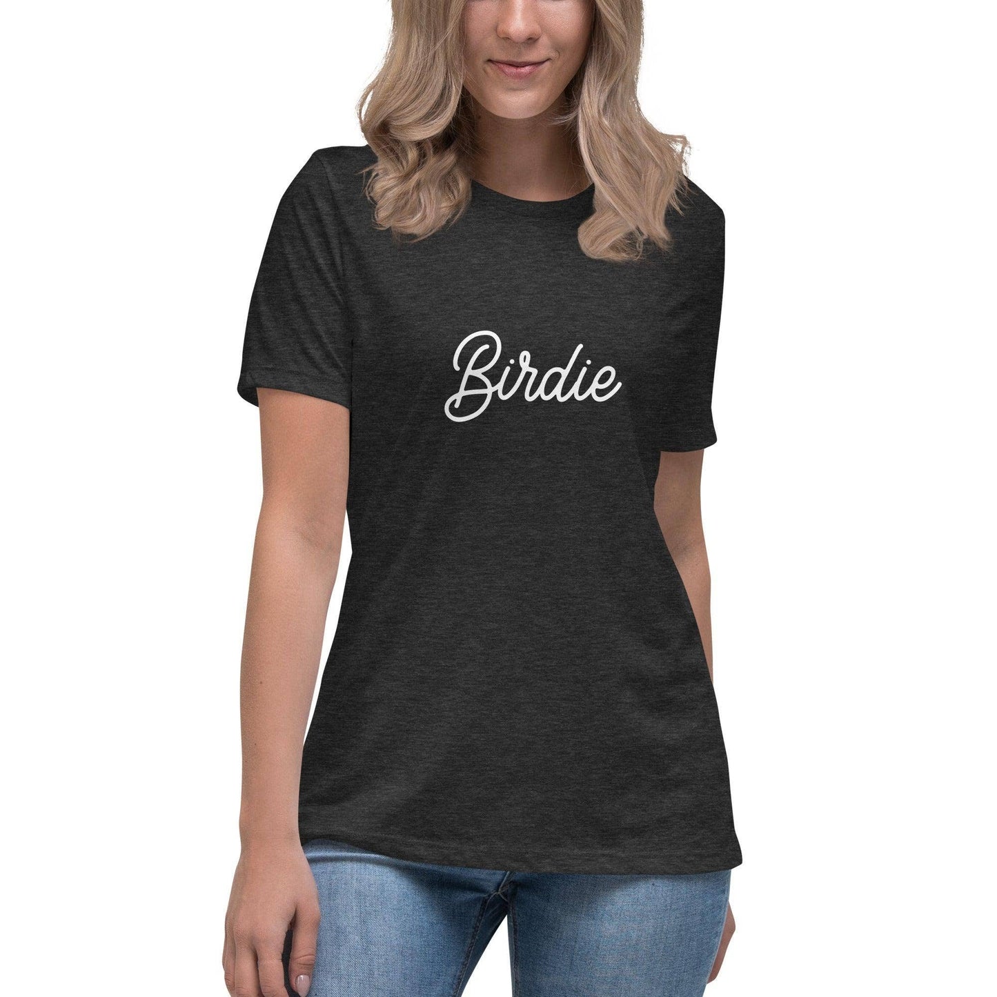 Birdie Women's Relaxed T-Shirt: Black / M