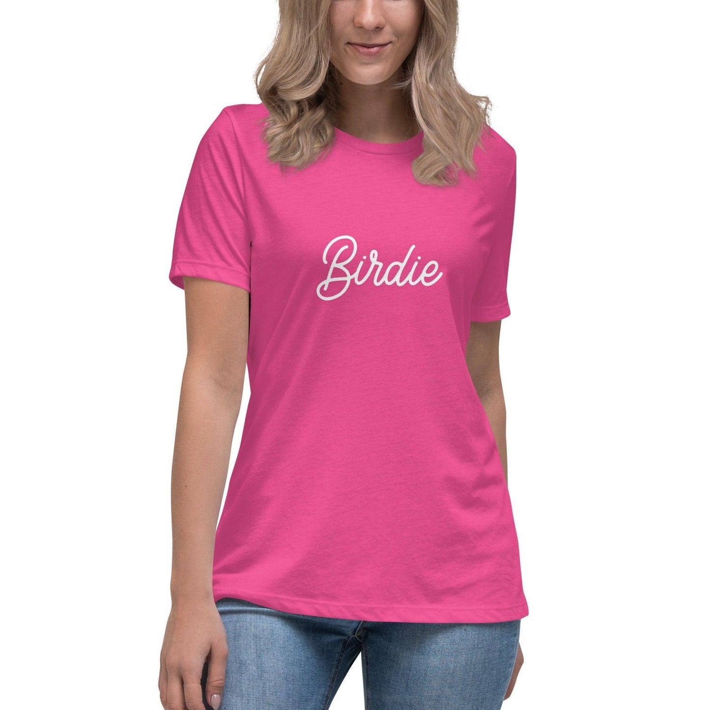 Birdie Women's Relaxed T-Shirt: Black / M