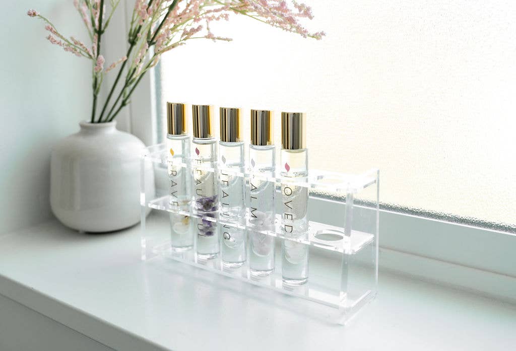 LOVED – Rose Quartz Crystal Roller