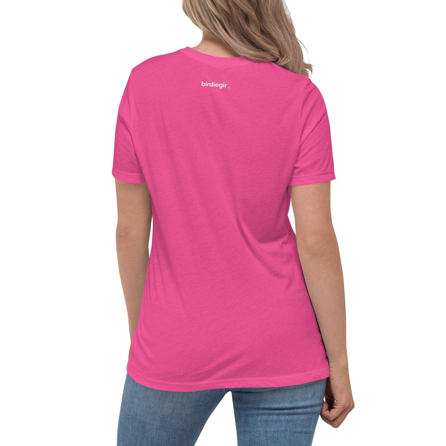 Birdie Women's Relaxed T-Shirt: Black / M