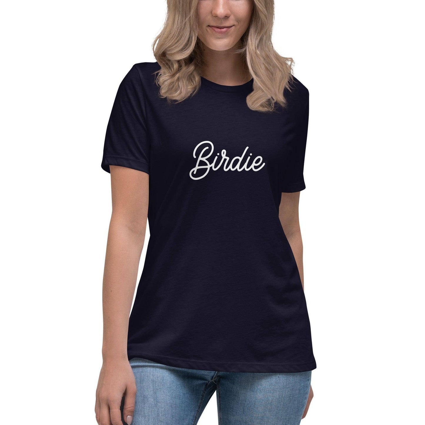 Birdie Women's Relaxed T-Shirt: Black / M