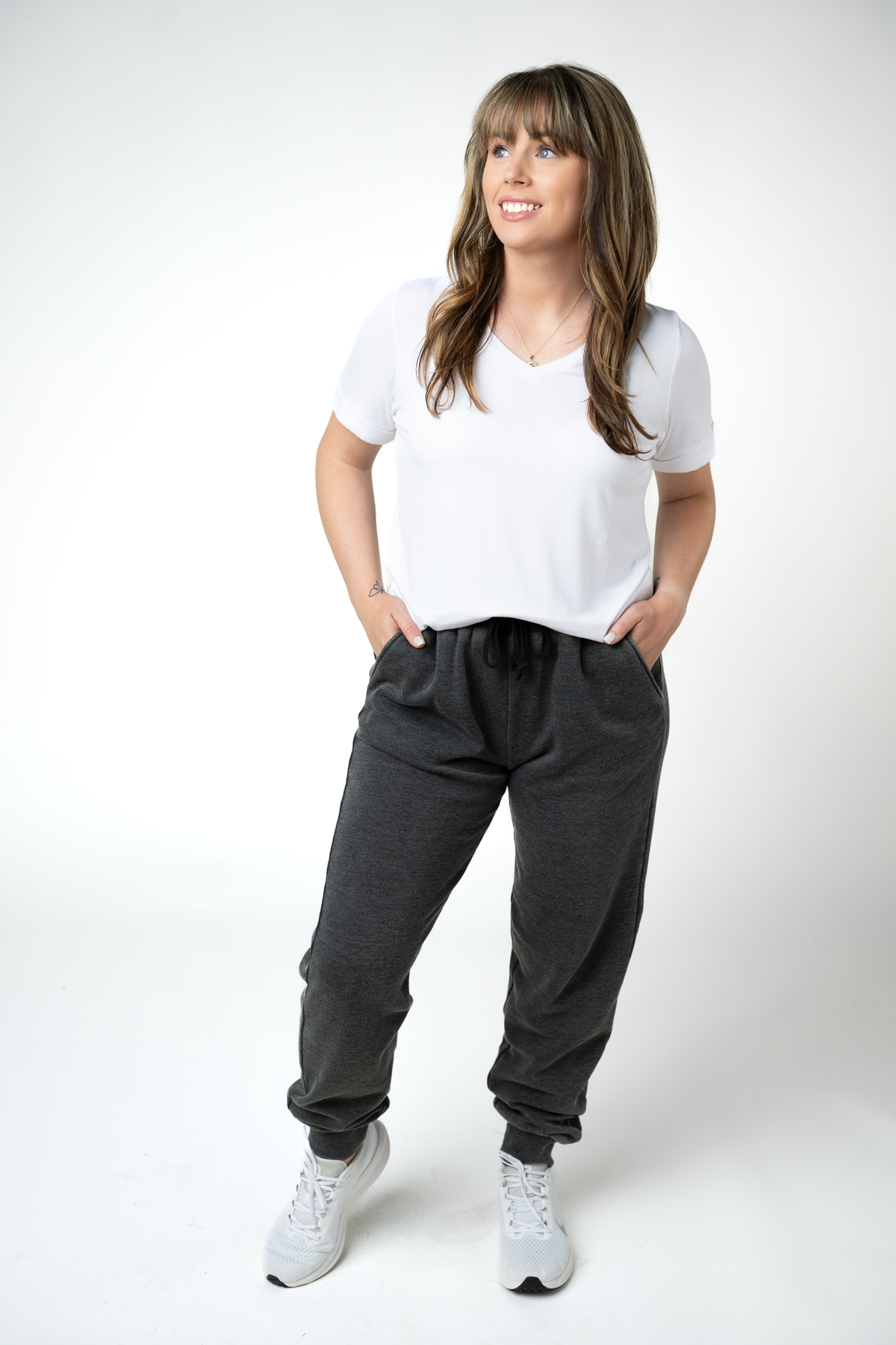 IN STOCK Vintage Wash Joggers - Black: Small
