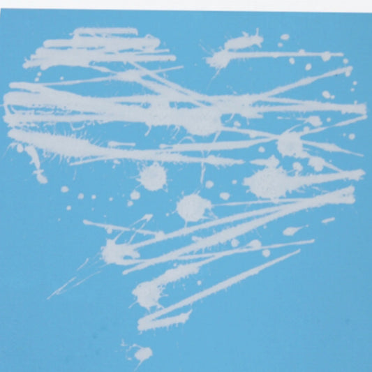 M.A.Designs Blue Heart 10 Pack Note Cards